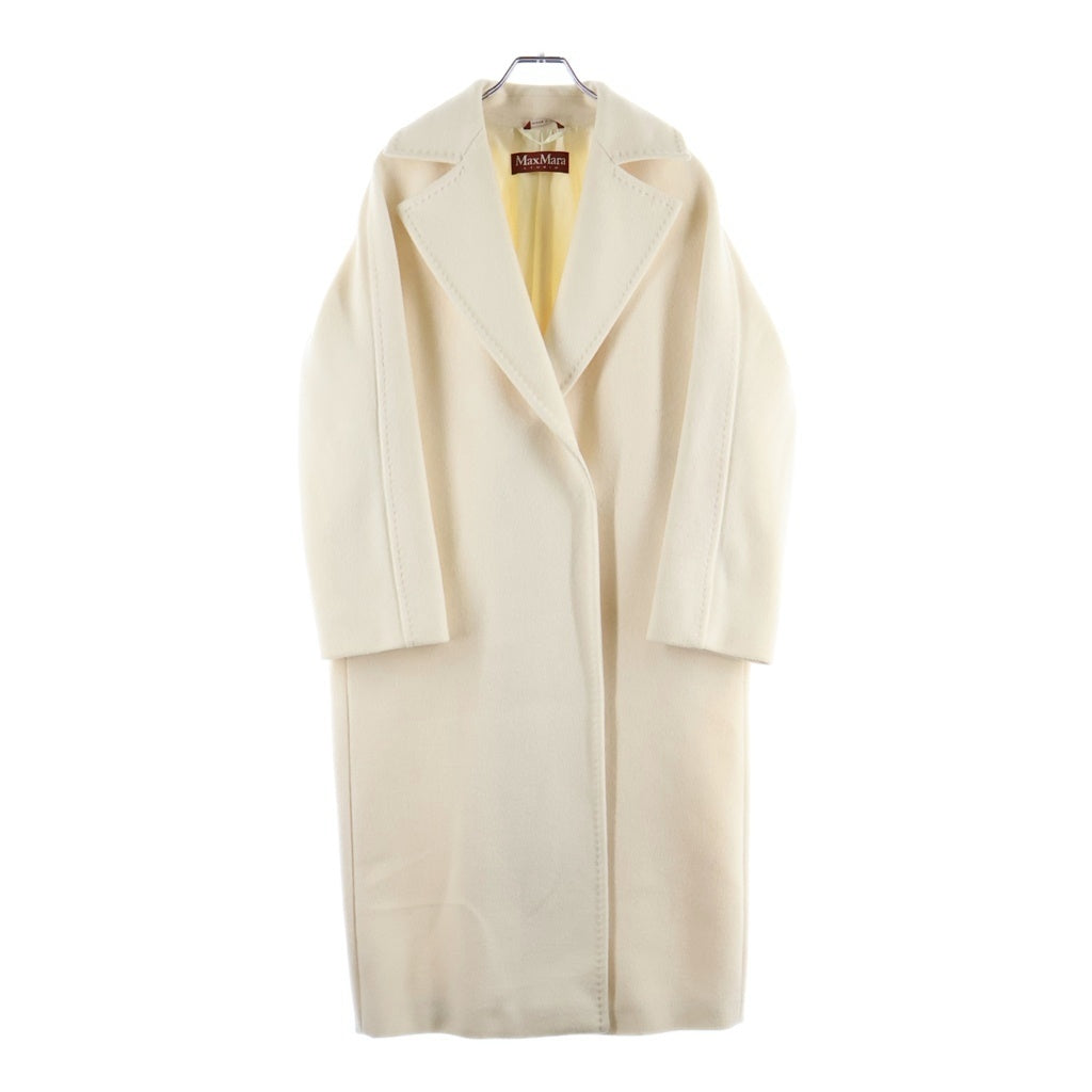 Max Mara(マックスマーラ) ■ロングコート アイボリー ウール レディース
