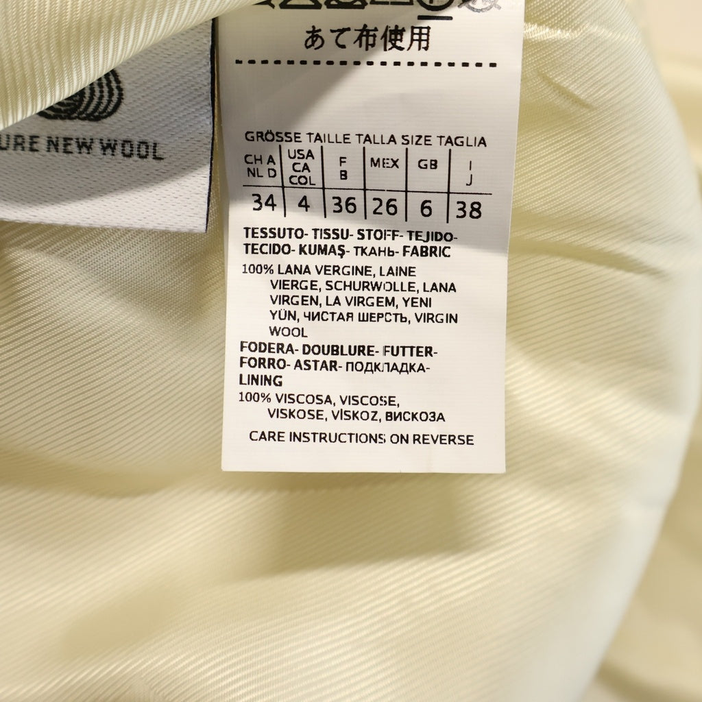 Max Mara(マックスマーラ) ■ロングコート アイボリー ウール レディース