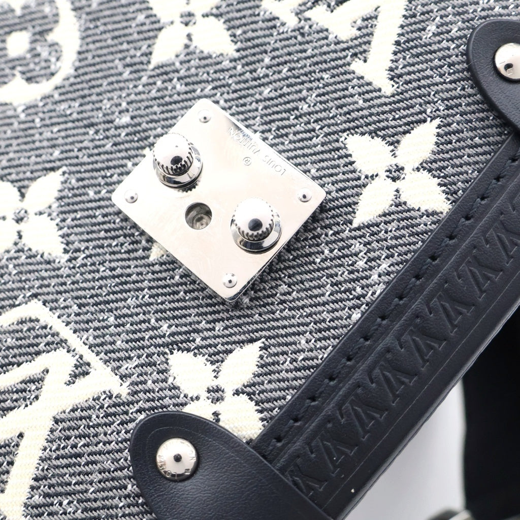 LOUIS VUITTON(ルイヴィトン) モノグラム・ジャガードデニム サイドトランク M21460 レディース