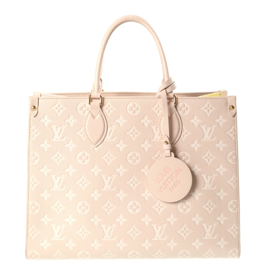 LOUIS VUITTON(ルイヴィトン) モノグラム アンプラント オンザゴーMM ハンドバッグ トートバッグ ローズベージュ M46128 IC