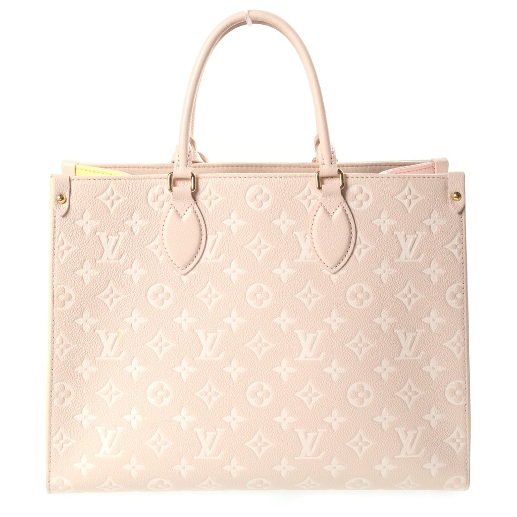 LOUIS VUITTON(ルイヴィトン) モノグラム アンプラント オンザゴーMM ハンドバッグ トートバッグ ローズベージュ M46128 IC
