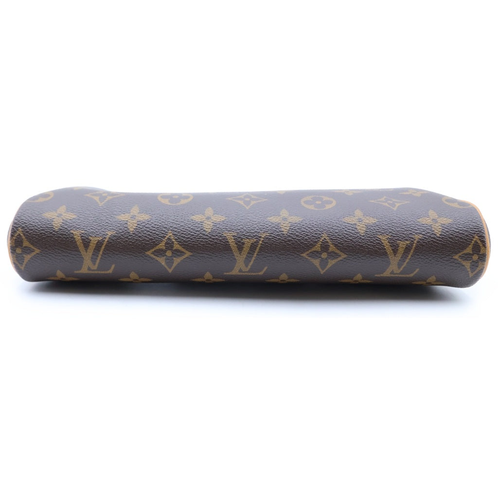 LOUIS VUITTON(ルイヴィトン) モノグラム エヴァ PVC レザー 2WAY チェーン ショルダーバッグ ブラウン M95567 レディース