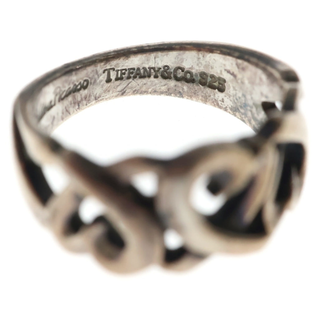 TIFFANY & Co.(ティファニー) ラビングハート リング 指輪 シルバー レディース