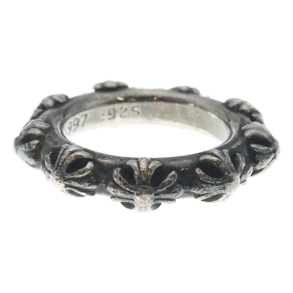 CHROME HEARTS(クロムハーツ) CROSS BAND クロスバンド リング シルバー BCA342