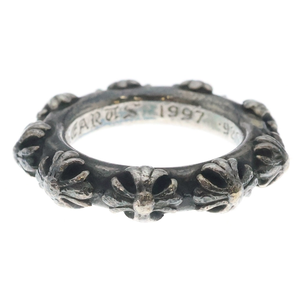 CHROME HEARTS(クロムハーツ) CROSS BAND クロスバンド リング シルバー BCA342
