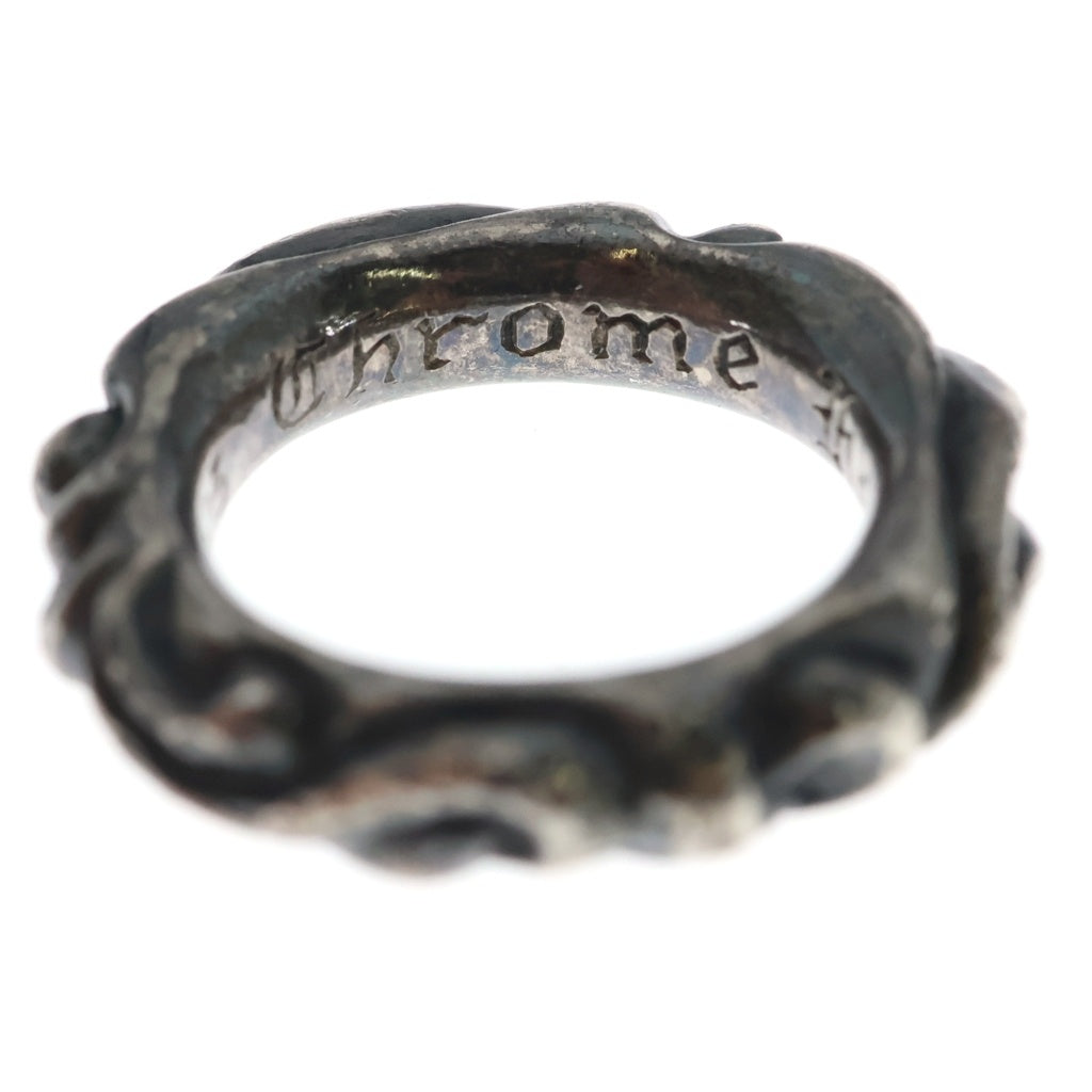 CHROME HEARTS(クロムハーツ) SCRL BAND スクロールバンド リング シルバー BCA351