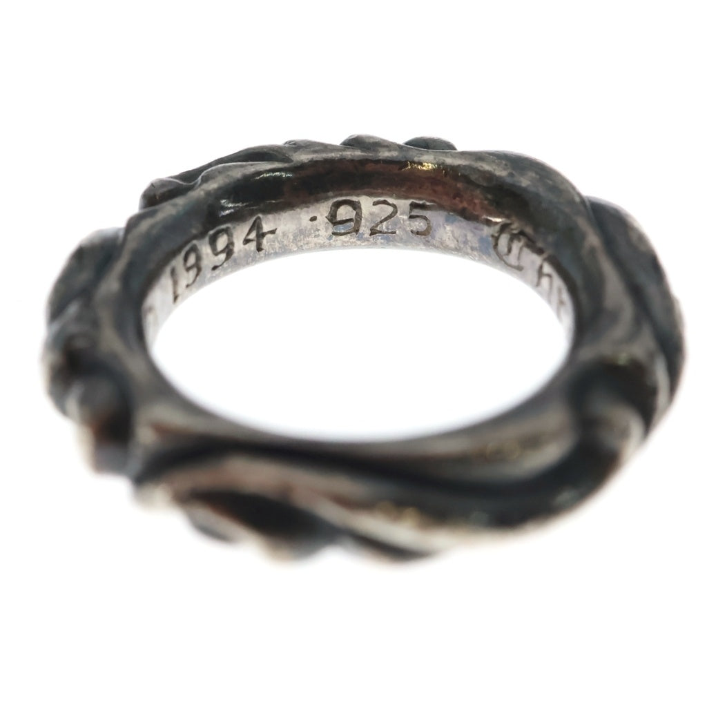 CHROME HEARTS(クロムハーツ) SCRL BAND スクロールバンド リング シルバー BCA351