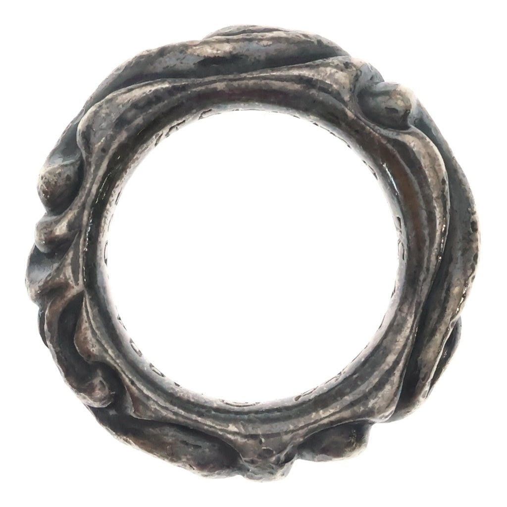 CHROME HEARTS(クロムハーツ) SCRL BAND スクロールバンド リング シルバー BCA351