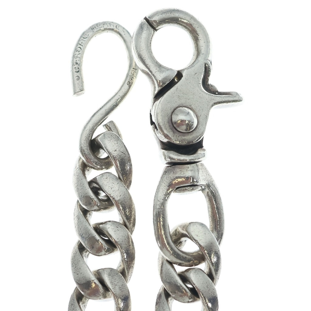 CHROME HEARTS(クロムハーツ) CLASSIC SHORT-S/ 1クリップショートクラシック ウォレットチェーン シルバー BCA067