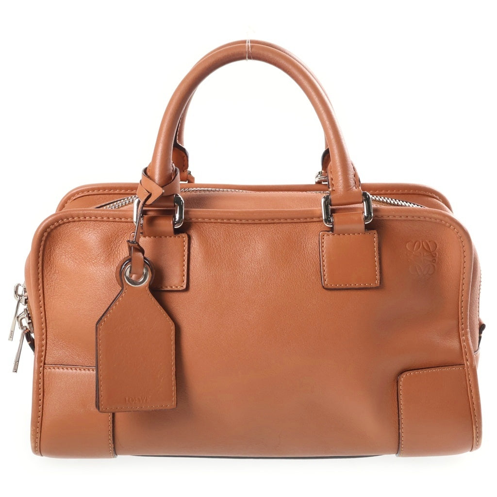 LOEWE(ロエベ) アマソナ28 ハンドバッグ ショルダーバッグ 2WAY タン レザー 352.30.N03 レディース