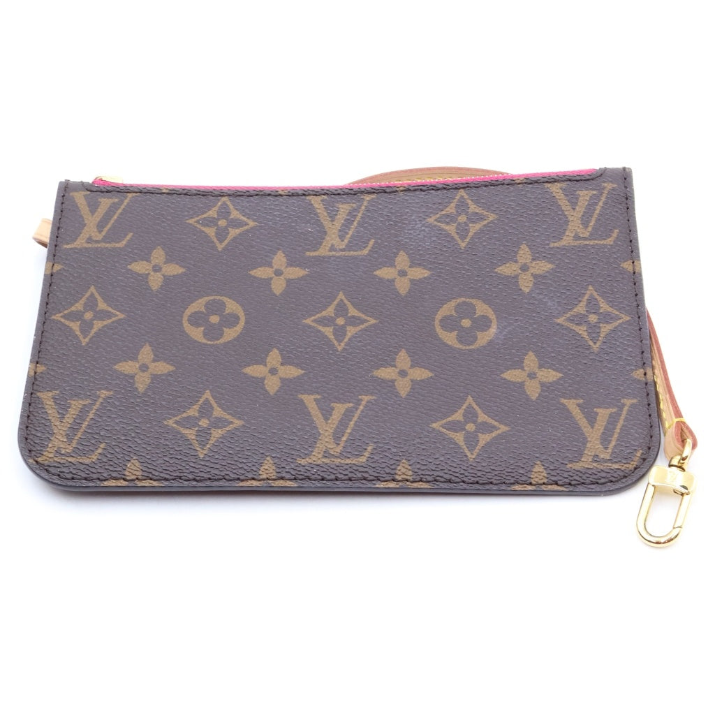 LOUIS VUITTON(ルイヴィトン) モノグラム ネヴァーフル PM トートバッグ ハンドバッグ ブラウン×フューシャ PVC×レザー M41001 ICタイプ レディース