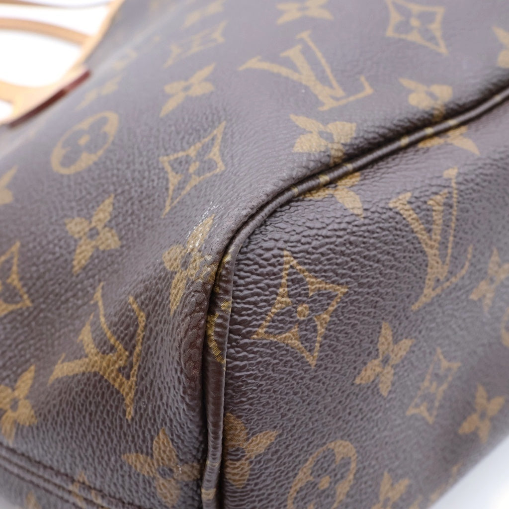LOUIS VUITTON(ルイヴィトン) モノグラム ネヴァーフル PM トートバッグ ハンドバッグ ブラウン×フューシャ PVC×レザー M41001 ICタイプ レディース