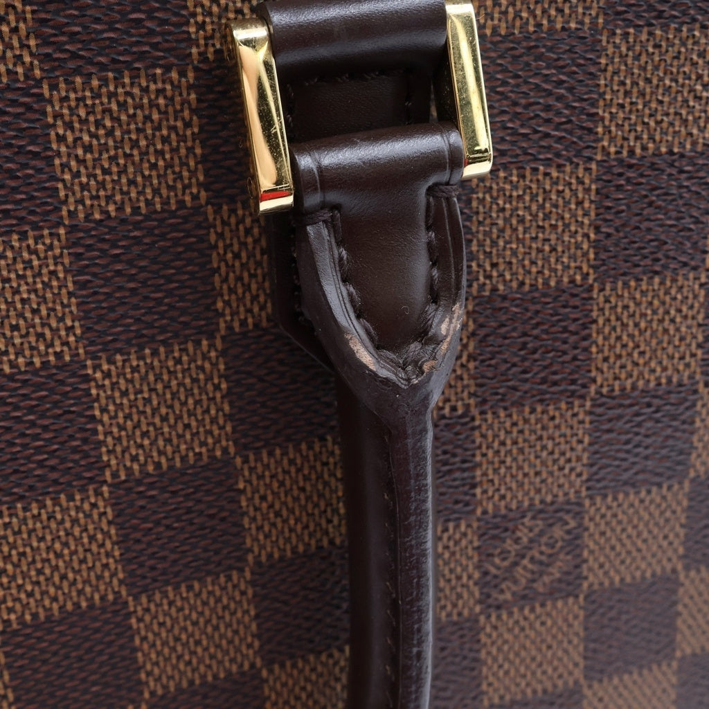 LOUIS VUITTON(ルイヴィトン) ダミエ トリアナ ハンドバッグ PVC×レザー ブラウン N51155 レディース