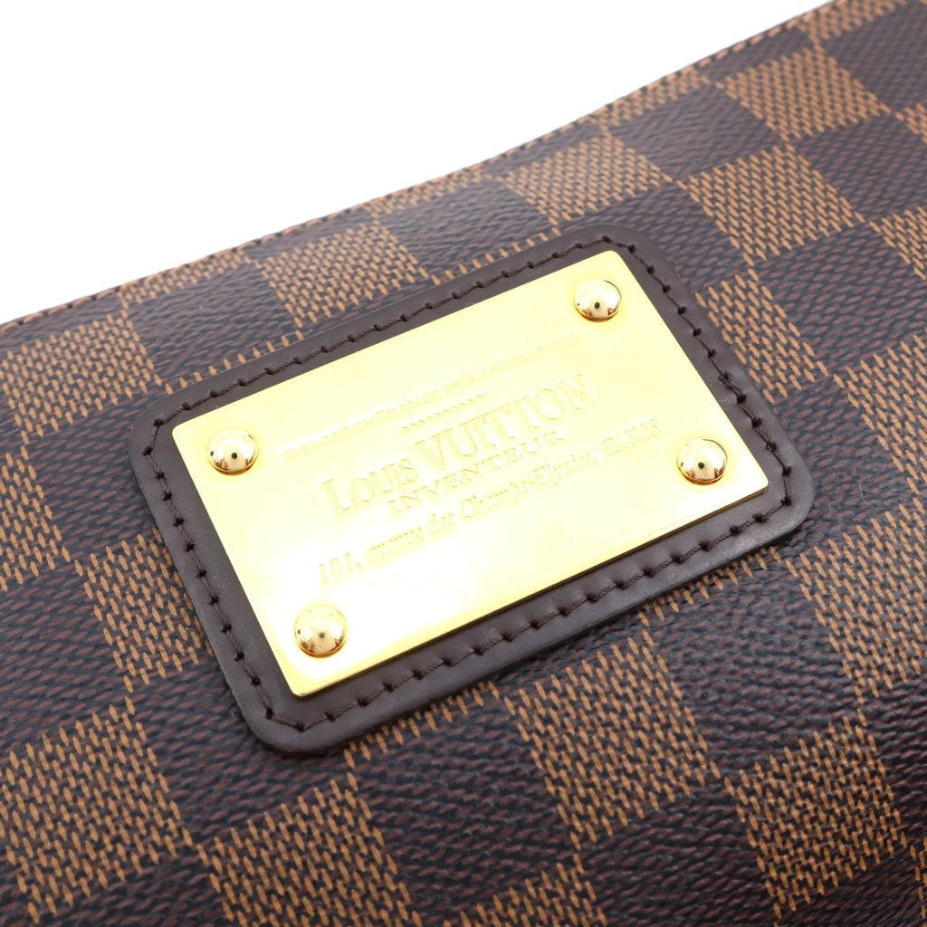 LOUIS VUITTON(ルイヴィトン) ダミエ エヴァ ショルダーバッグ ハンドバッグ ブラウン PVC×レザー N55213 レディース