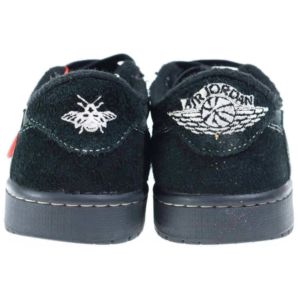 NIKE(ナイキ) ■×TRAVIS SCOTT AIR JORDAN 1 LOW BLACK PHANTOM エアジョーダン1 ローカットスニーカー US8.5/26.5cm DM7866-001