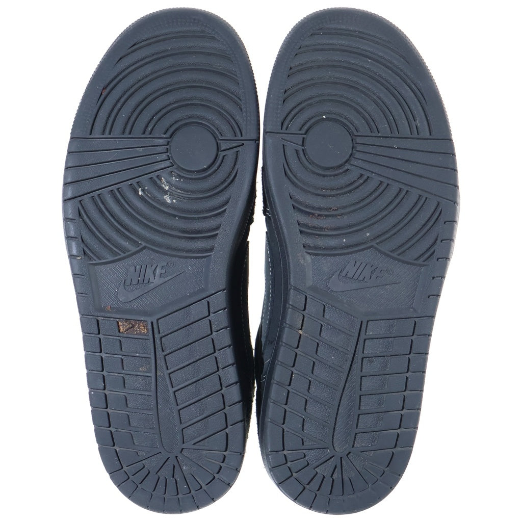 NIKE(ナイキ) ■×TRAVIS SCOTT AIR JORDAN 1 LOW BLACK PHANTOM エアジョーダン1 ローカットスニーカー US8.5/26.5cm DM7866-001