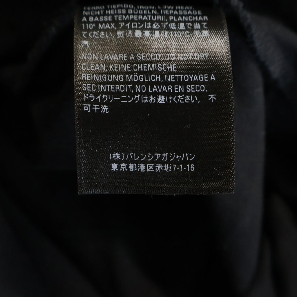 BALENCIAGA(バレンシアガ) ■WEARロゴ 半袖Tシャツ ブラック コットン #XXS 620969 レディース