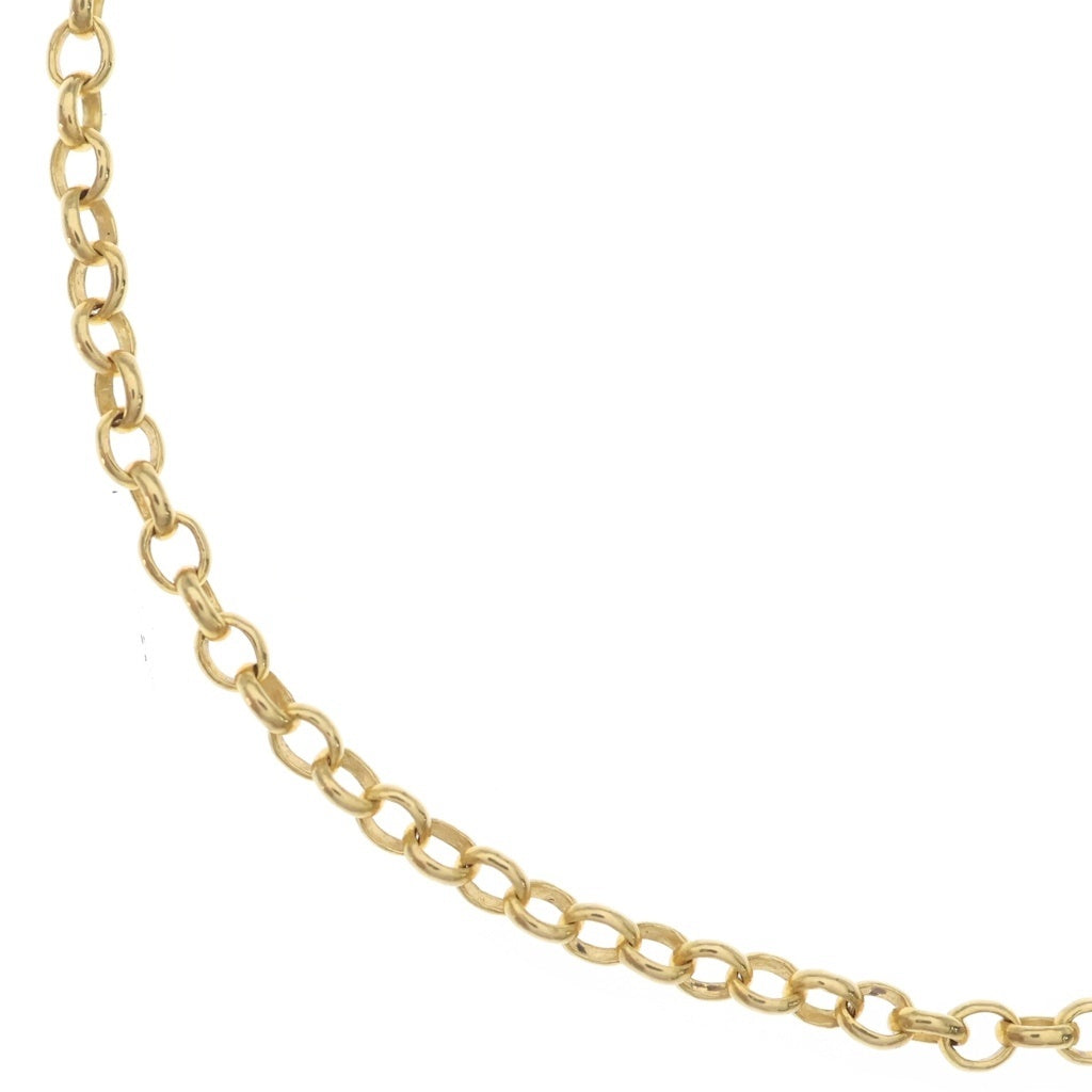 CHROME HEARTS(クロムハーツ) 22K NECKCHAIN R20 ロールチェーンネックレス 20inch ゴールド