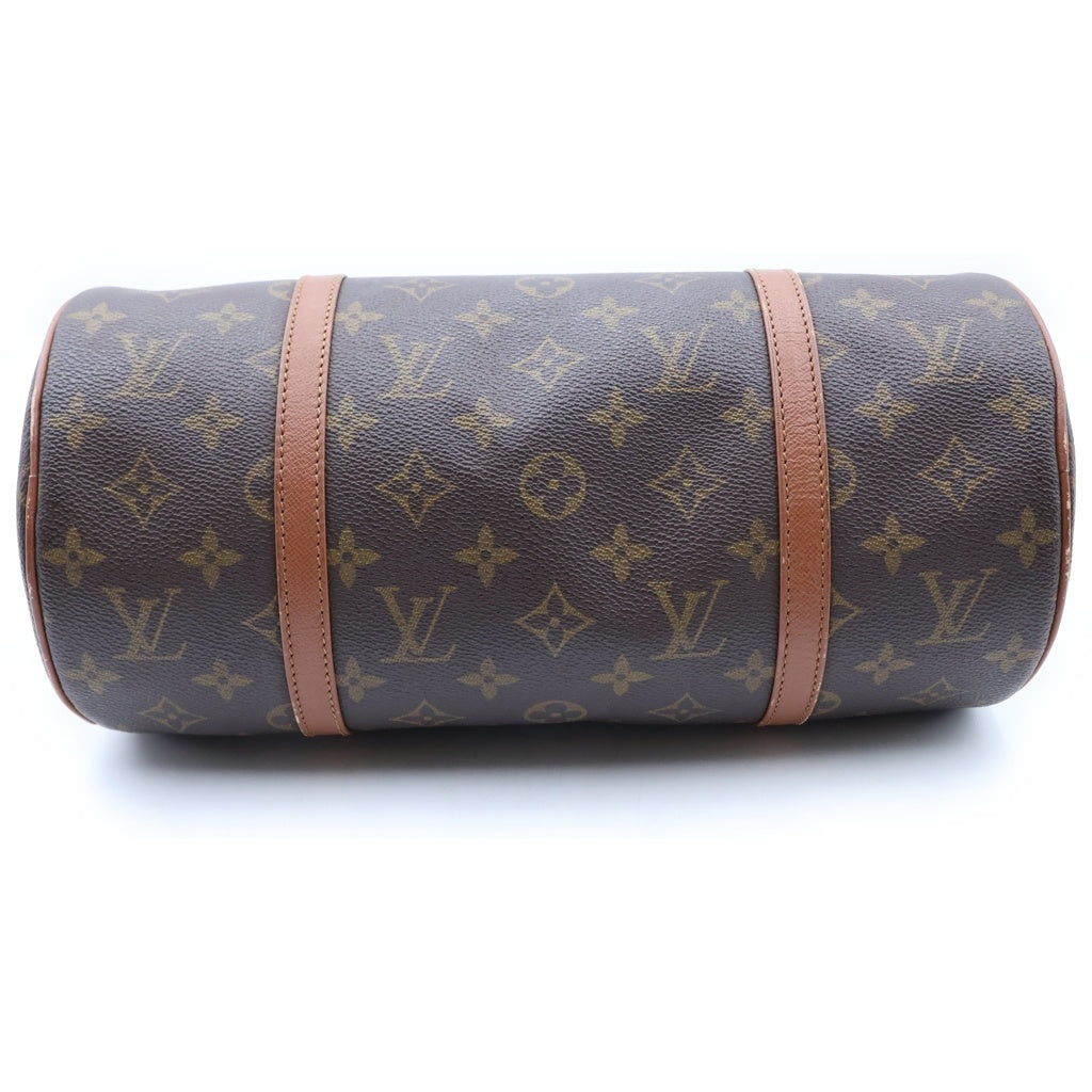 LOUIS VUITTON(ルイヴィトン) モノグラム パピヨン30 旧型 ハンドバッグ ブラウン PVC×レザー M51385 レディース