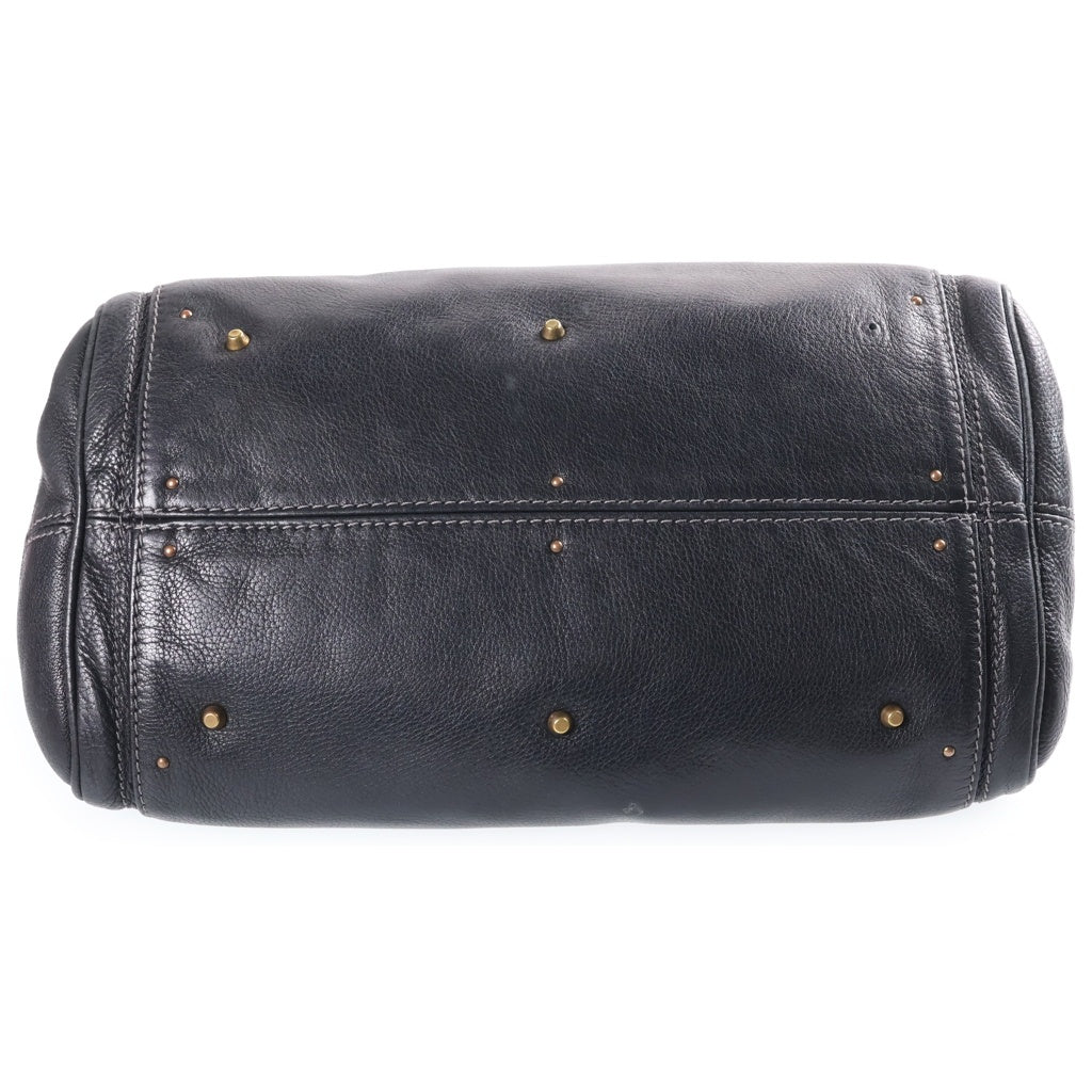 Chloe(クロエ) パディントン MM ハンド ショルダーバッグ レザー ブラック 7ESA02 レディース