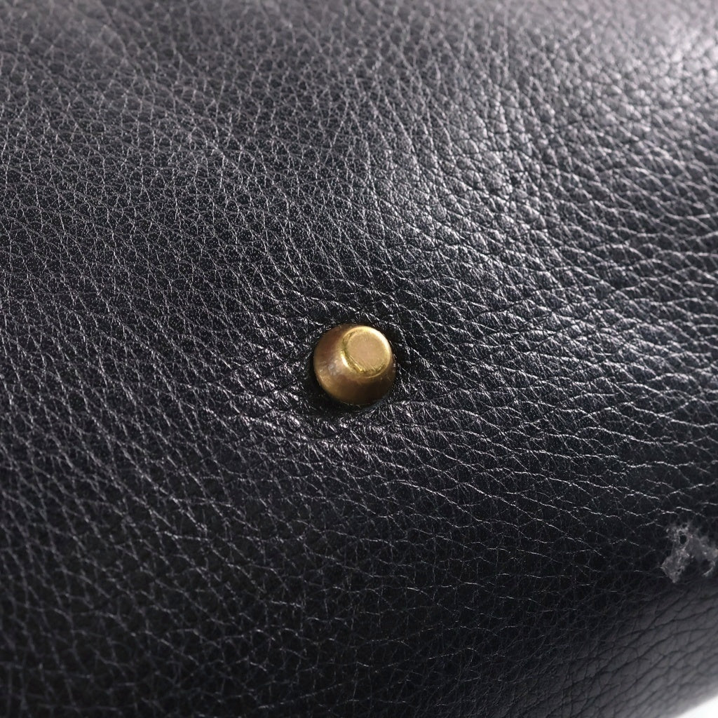 Chloe(クロエ) パディントン MM ハンド ショルダーバッグ レザー ブラック 7ESA02 レディース
