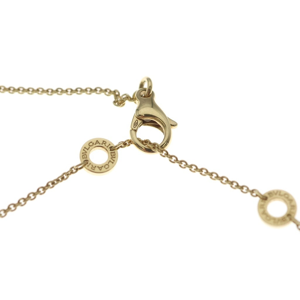 BVLGARI(ブルガリ) ブルガリブルガリ サークル 1P ダイヤネックレス K18YG 361078 レディース