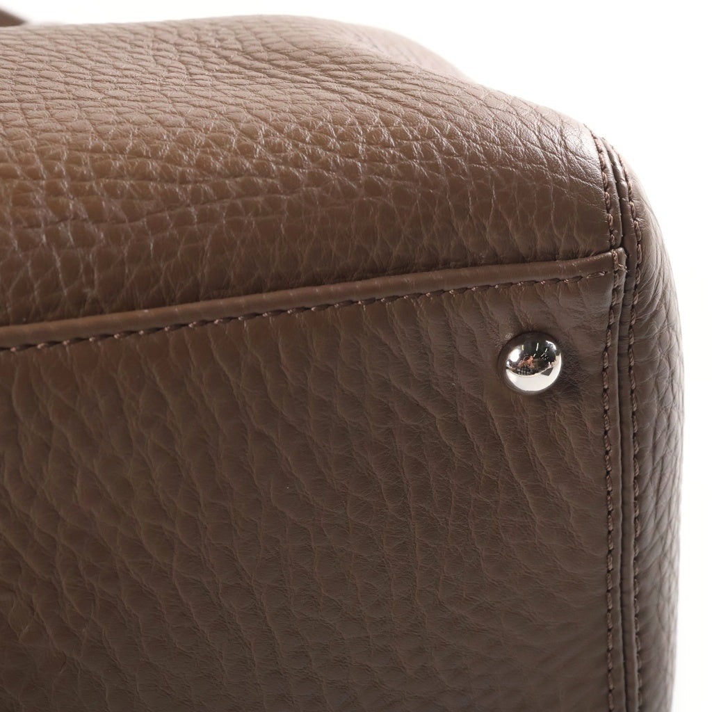 CHANEL(シャネル) エグゼクティブトート ブラウン レザー レディース