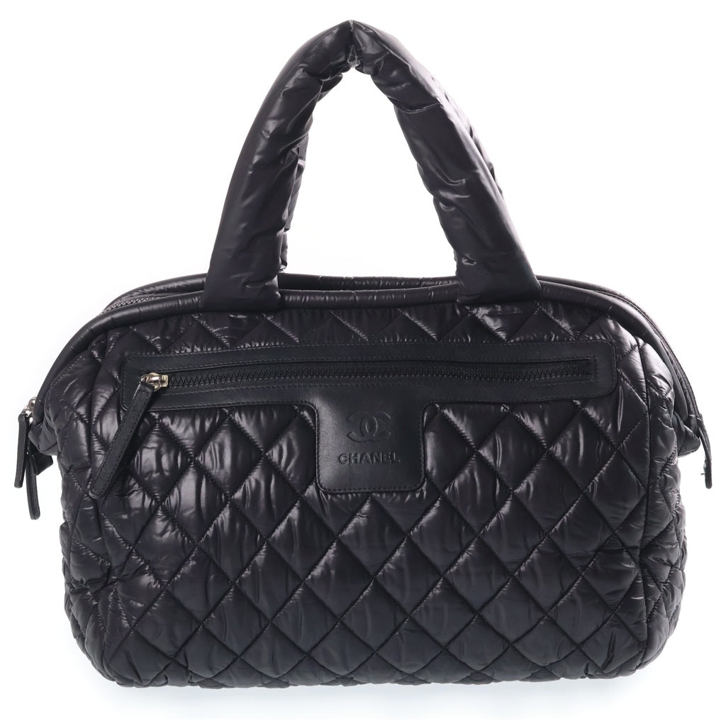 CHANEL(シャネル) コココクーン トートバッグ ブラック キルティング レディース