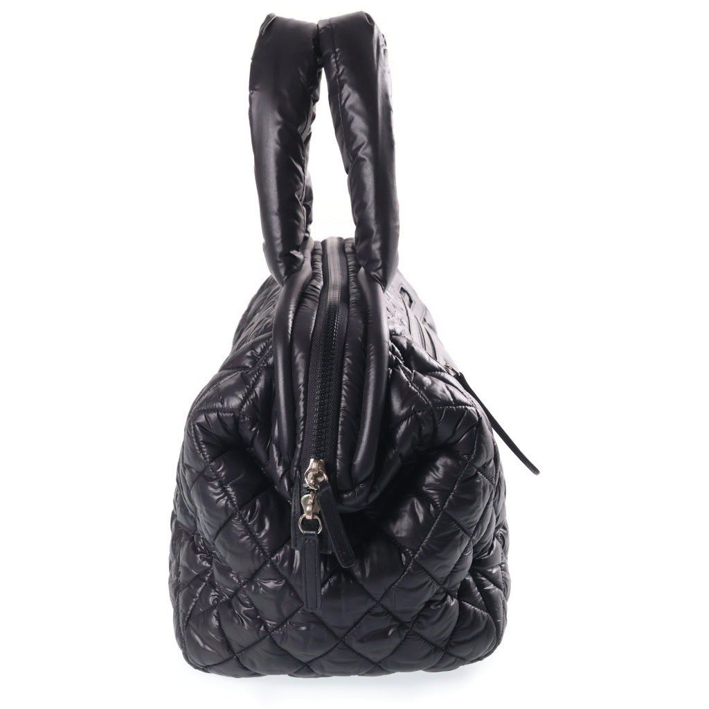CHANEL(シャネル) コココクーン トートバッグ ブラック キルティング レディース