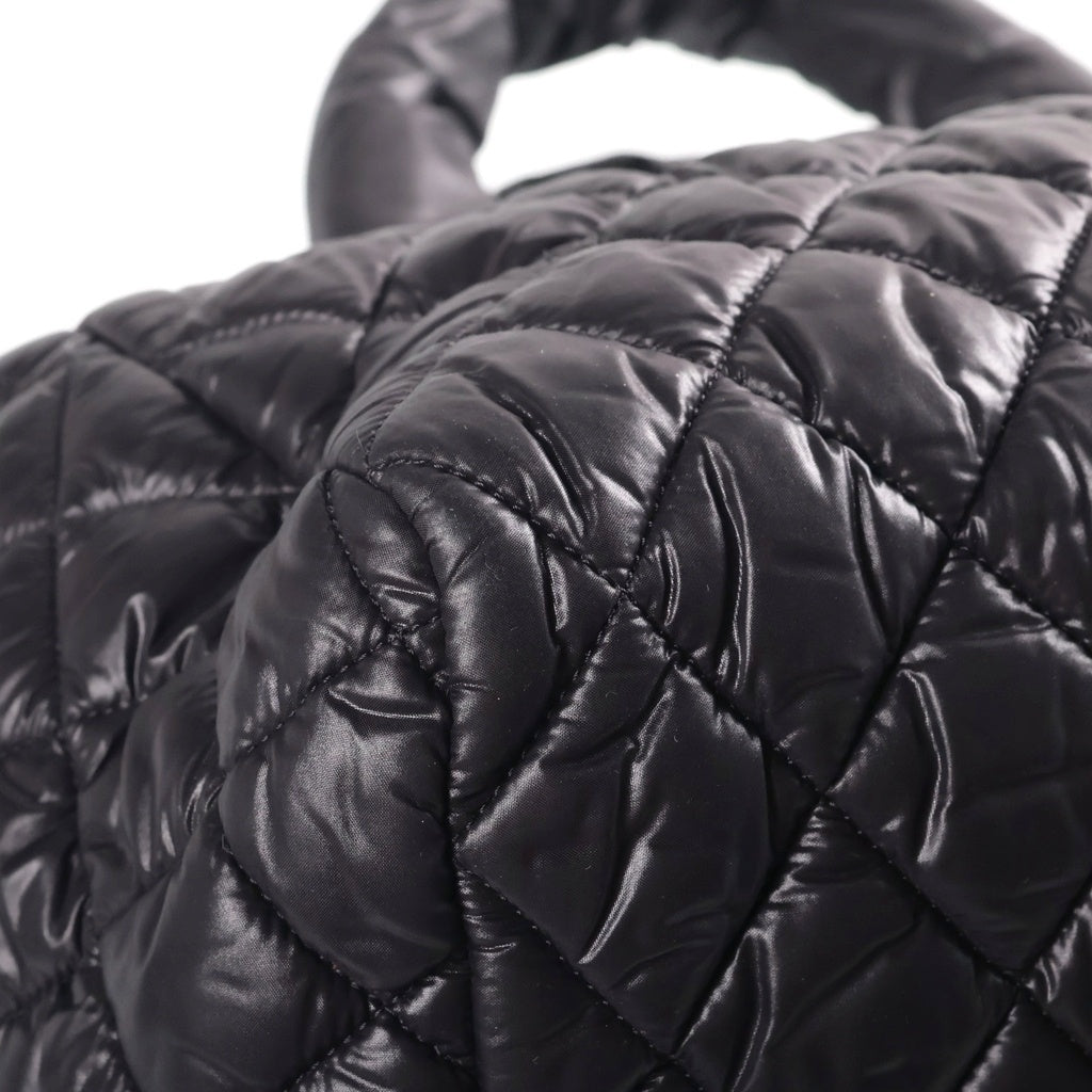 CHANEL(シャネル) コココクーン トートバッグ ブラック キルティング レディース