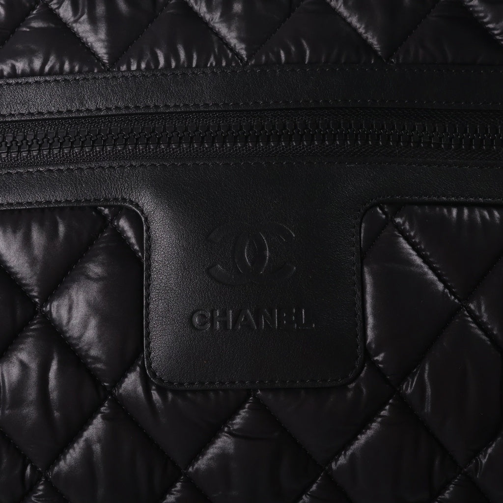 CHANEL(シャネル) コココクーン トートバッグ ブラック キルティング レディース