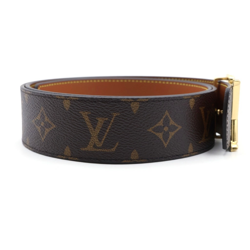 LOUIS VUITTON(ルイヴィトン) モノグラム LVディメンション 40MM リバーシブルレザーベルト ブラウン PVC×レザー M8845