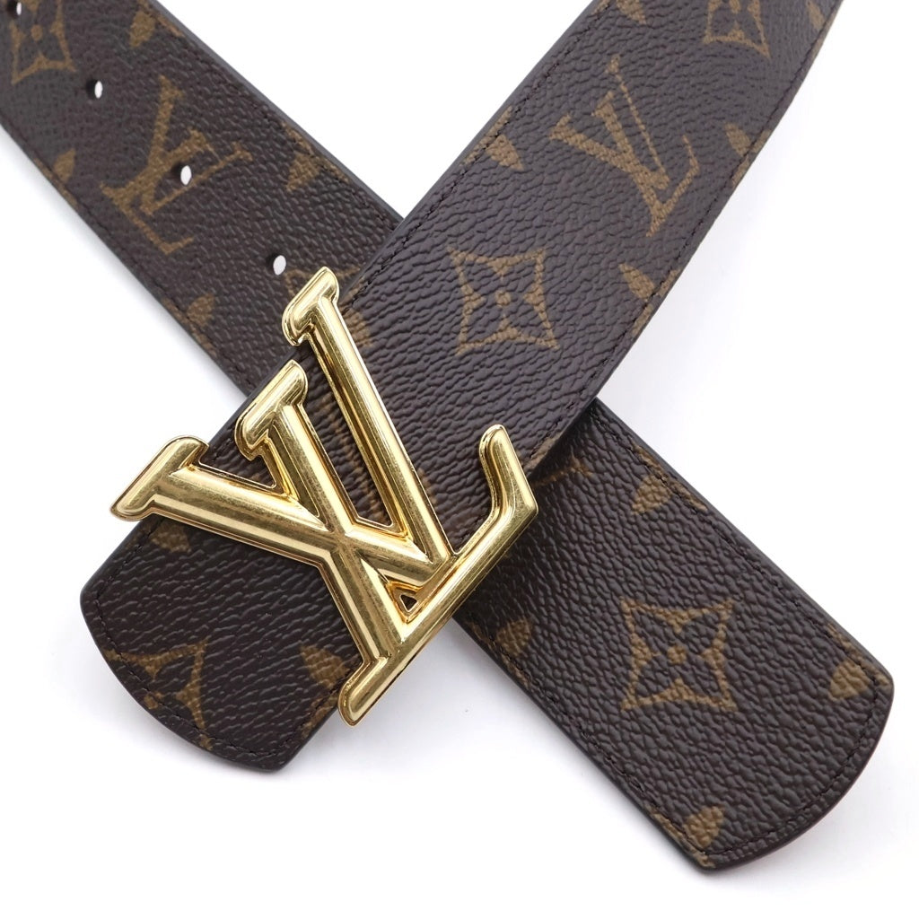 LOUIS VUITTON(ルイヴィトン) モノグラム LVディメンション 40MM リバーシブルレザーベルト ブラウン PVC×レザー M8845