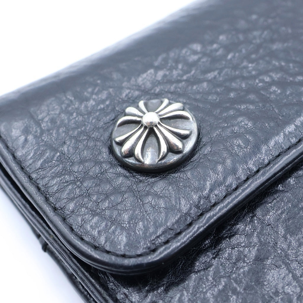 CHROME HEARTS(クロムハーツ) ■WAVE Wallet ウェーブウォレット 長財布 レザー