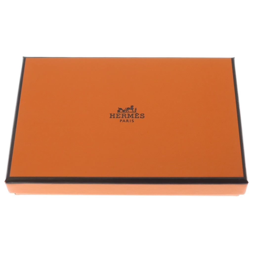 HERMES(エルメス) カードケース カルヴィ ブラック エプソン W刻印