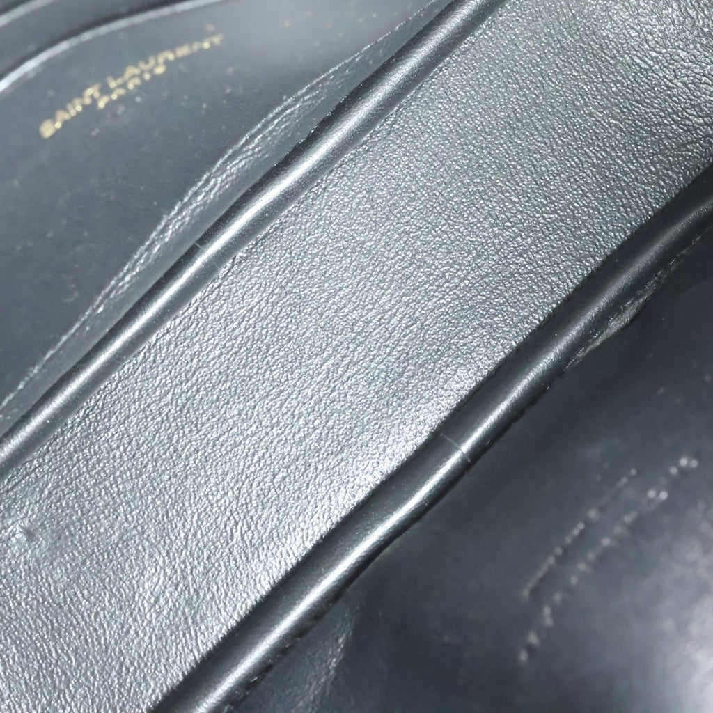 SAINT LAURENT PARIS(サンローランパリ) ルー カチェーンショルダーバッグ アイボリー レザー 748849 レディース