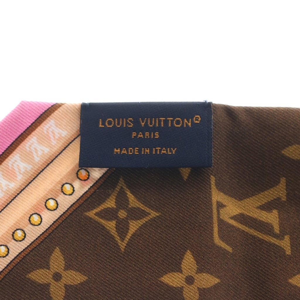 LOUIS VUITTON(ルイヴィトン) モノグラム バンドーBB アルティメット ツイリースカーフ マルチカラー シルク M76676 レディース