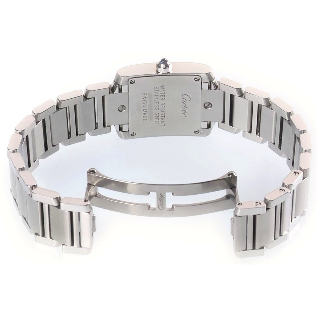 Cartier(カルティエ) タンク・フランセーズ シルバー文字盤 SS/QZ WE110006 レディース