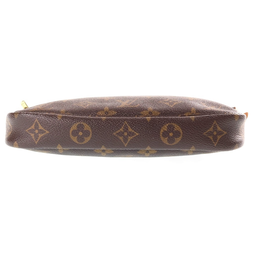 LOUIS VUITTON(ルイヴィトン) モノグラム ポシェットアクセソワール PVC レザー ハンドバッグ アクセサリーポーチ ブラウン M51980 レディース