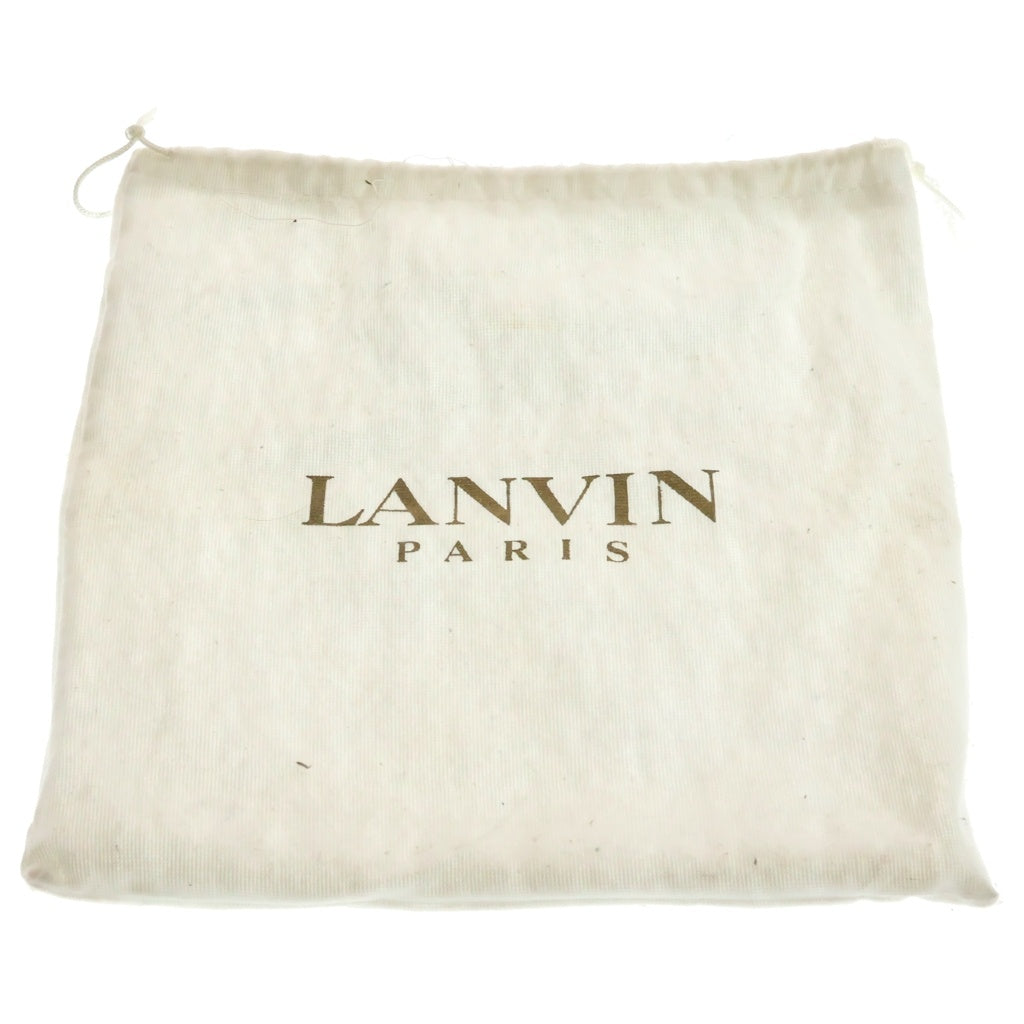 LANVIN(ランバン) チェーンクラッチ ハンドバッグ アクセサリーポーチ デニム インディゴ グレー レディース