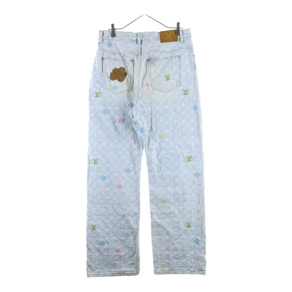LOUIS VUITTON(ルイヴィトン) 24AW Tyler The Creator Monogram Denim Pants タイラー・ザ・クリエイター モノグラム デニムパンツ ジーンズ #30 RM242MM KCB HRD01W