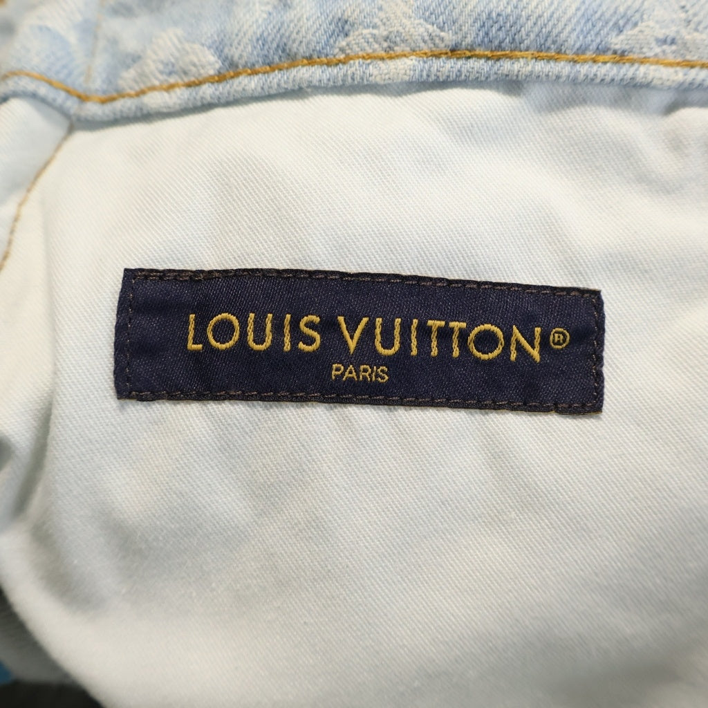 LOUIS VUITTON(ルイヴィトン) 24AW Tyler The Creator Monogram Denim Pants タイラー・ザ・クリエイター モノグラム デニムパンツ ジーンズ #30 RM242MM KCB HRD01W