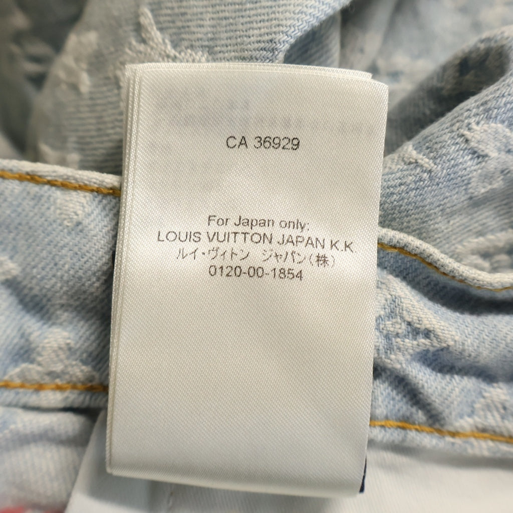 LOUIS VUITTON(ルイヴィトン) 24AW Tyler The Creator Monogram Denim Pants タイラー・ザ・クリエイター モノグラム デニムパンツ ジーンズ #30 RM242MM KCB HRD01W