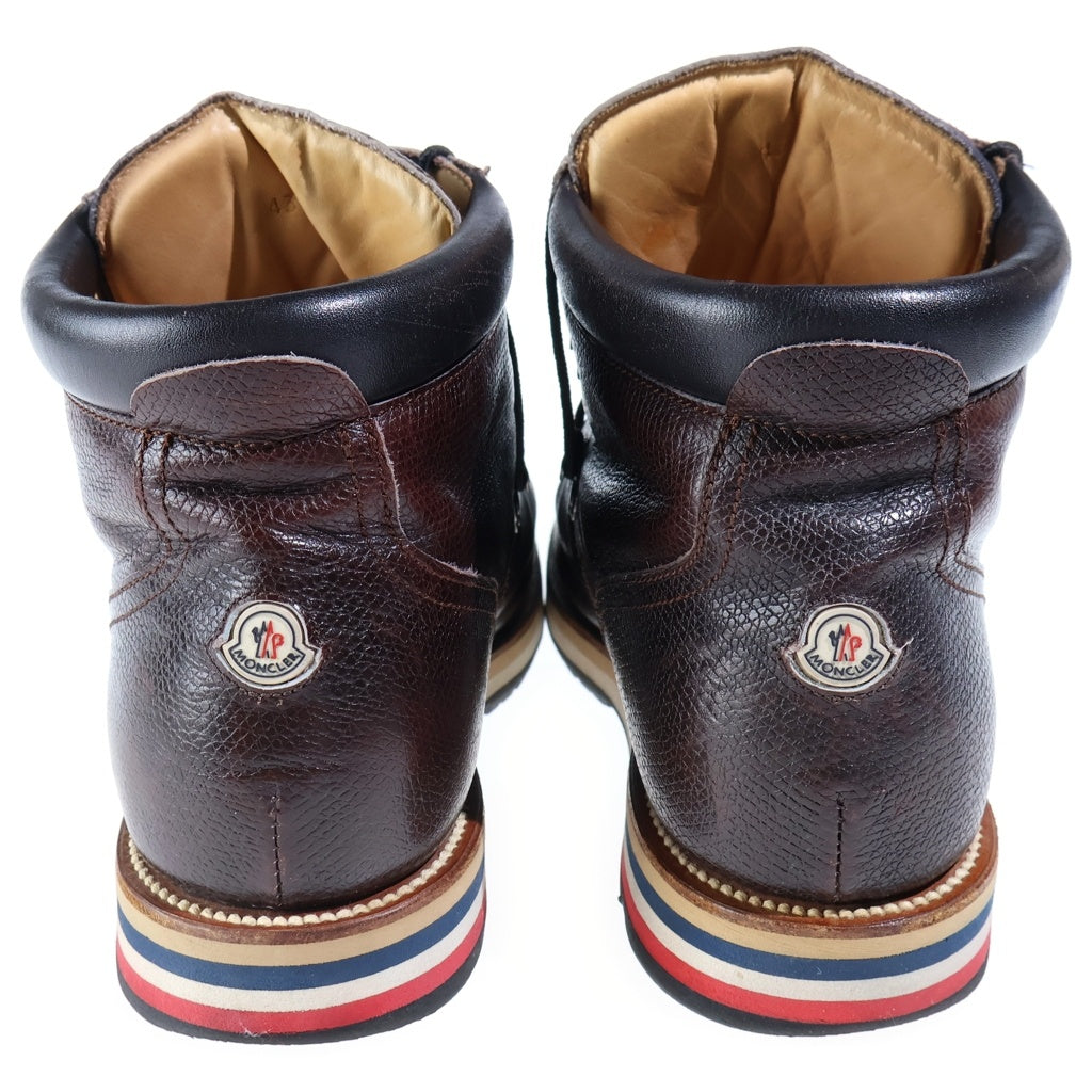 MONCLER(モンクレール) ■×vibram マッターホルン マウンテンブーツ ブラウン レザー #43