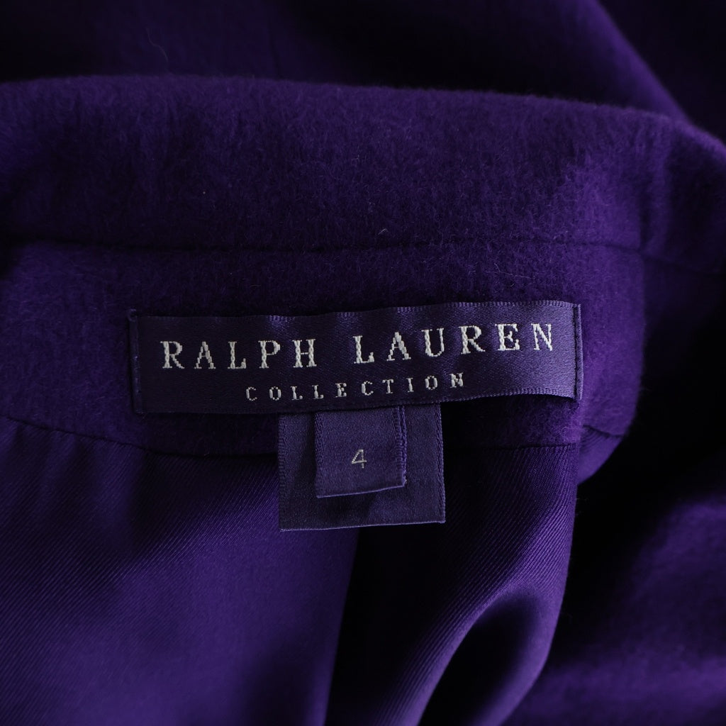 RALPH LAUREN(ラルフローレン) カシミヤ 3B テーラードジャケット パープル レディース