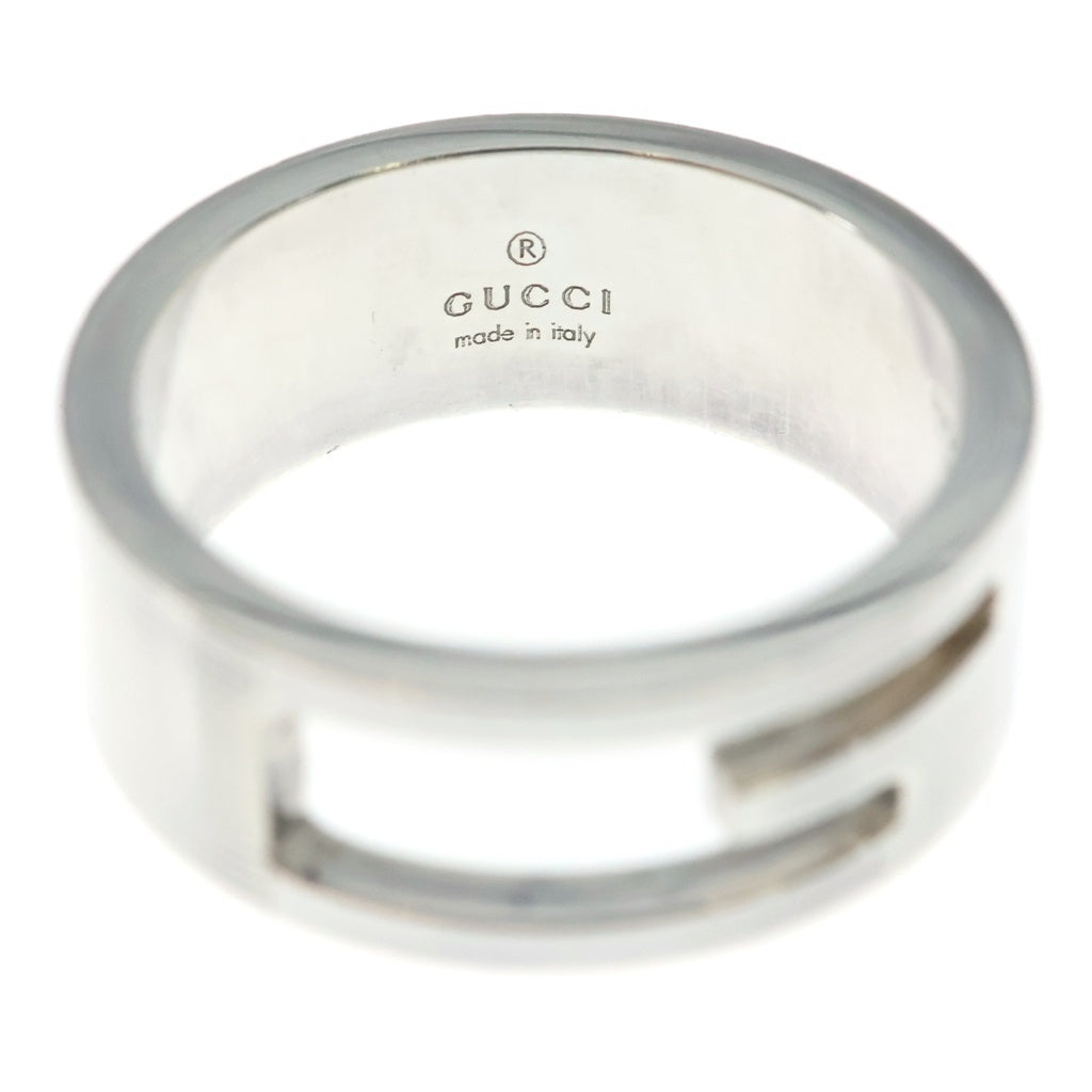 GUCCI(グッチ) ブランデッド G リング シルバー #19 Ag925