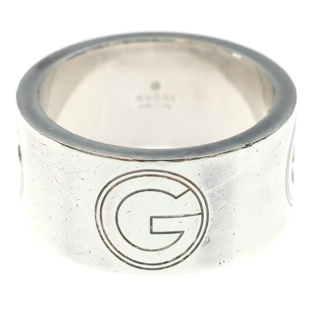 GUCCI(グッチ) ワイド G リング シルバー #16 Ag925