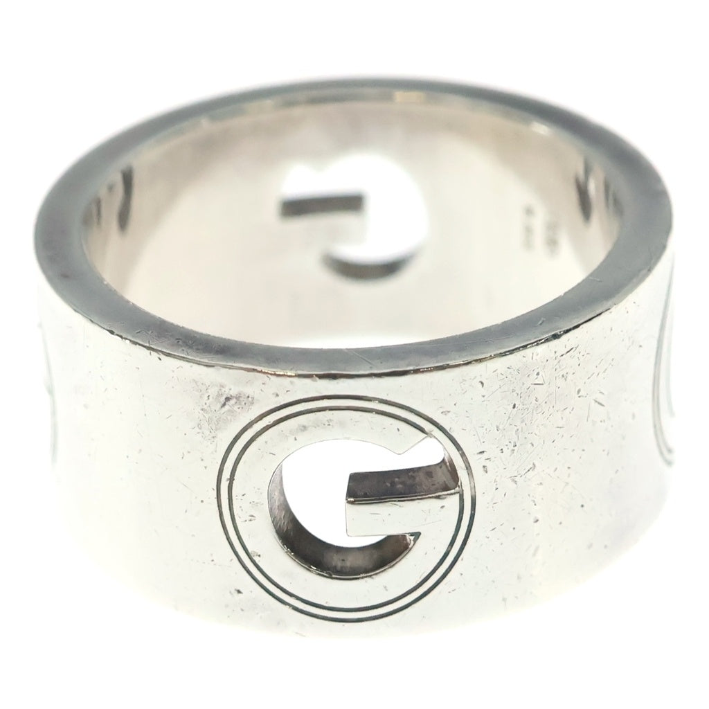 GUCCI(グッチ) ワイド G リング シルバー #16 Ag925
