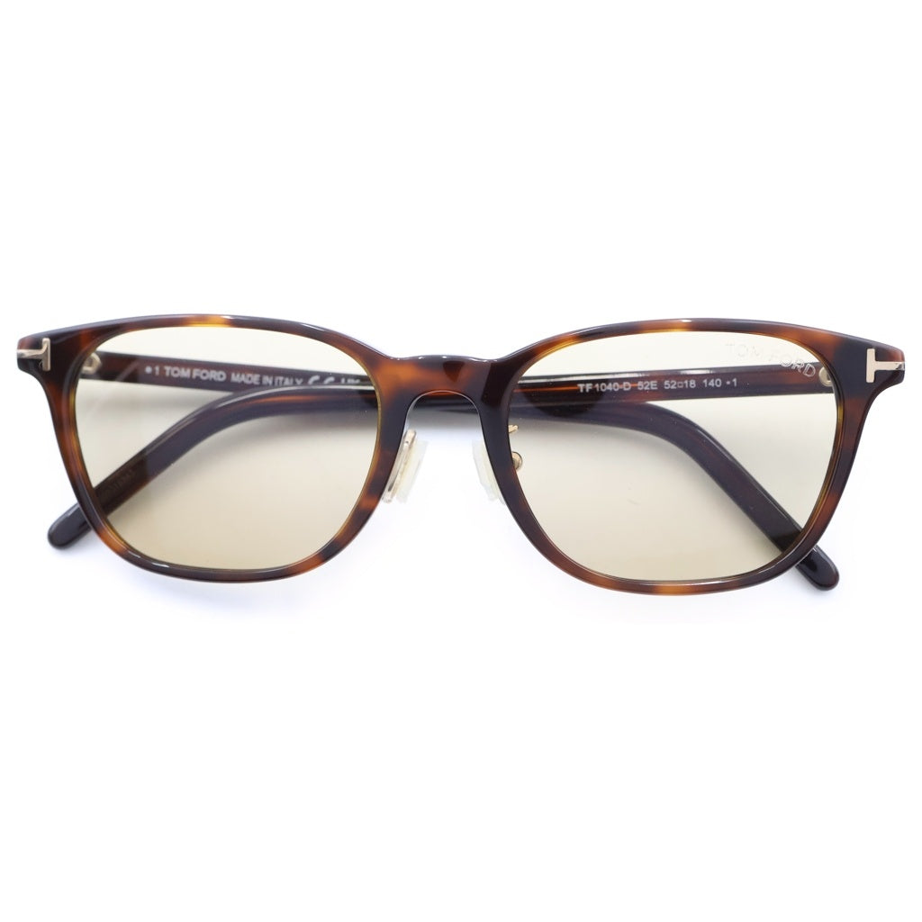 TOM FORD(トムフォード) アジアンフィット スクエアフレーム カラーレンズ サングラス メガネ ブラウン #52□18 140 TF1040-D