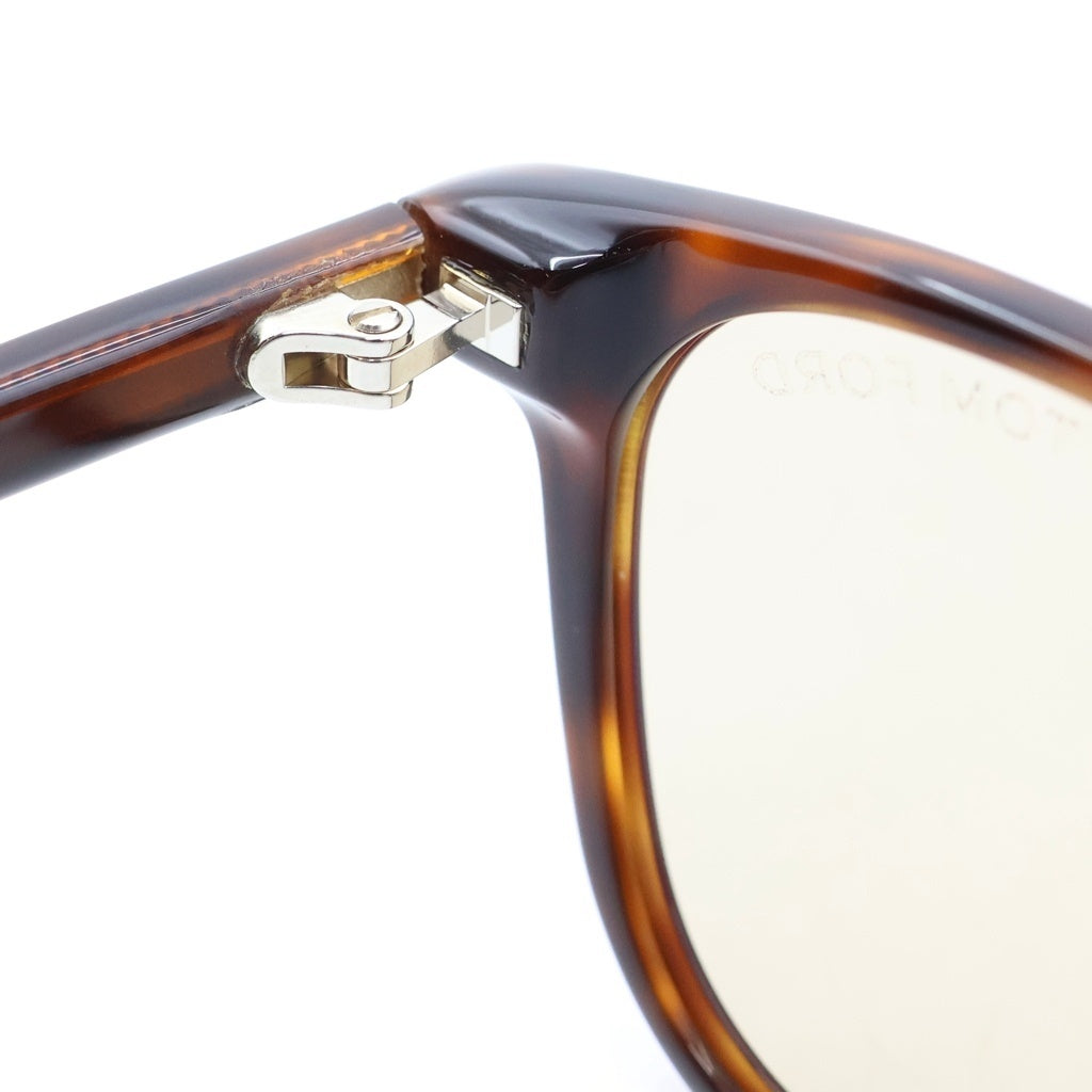 TOM FORD(トムフォード) アジアンフィット スクエアフレーム カラーレンズ サングラス メガネ ブラウン #52□18 140 TF1040-D